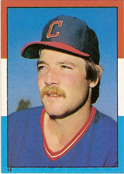 1982 Topps Baseball Stickers     012      Len Barker LL